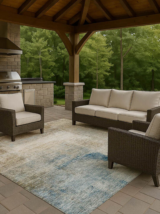 Trevi TV5 Taupe 8' x 10' Rug