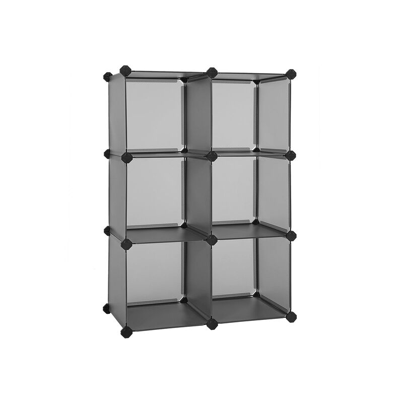 BreeBe 6-Cube Bookshelf
