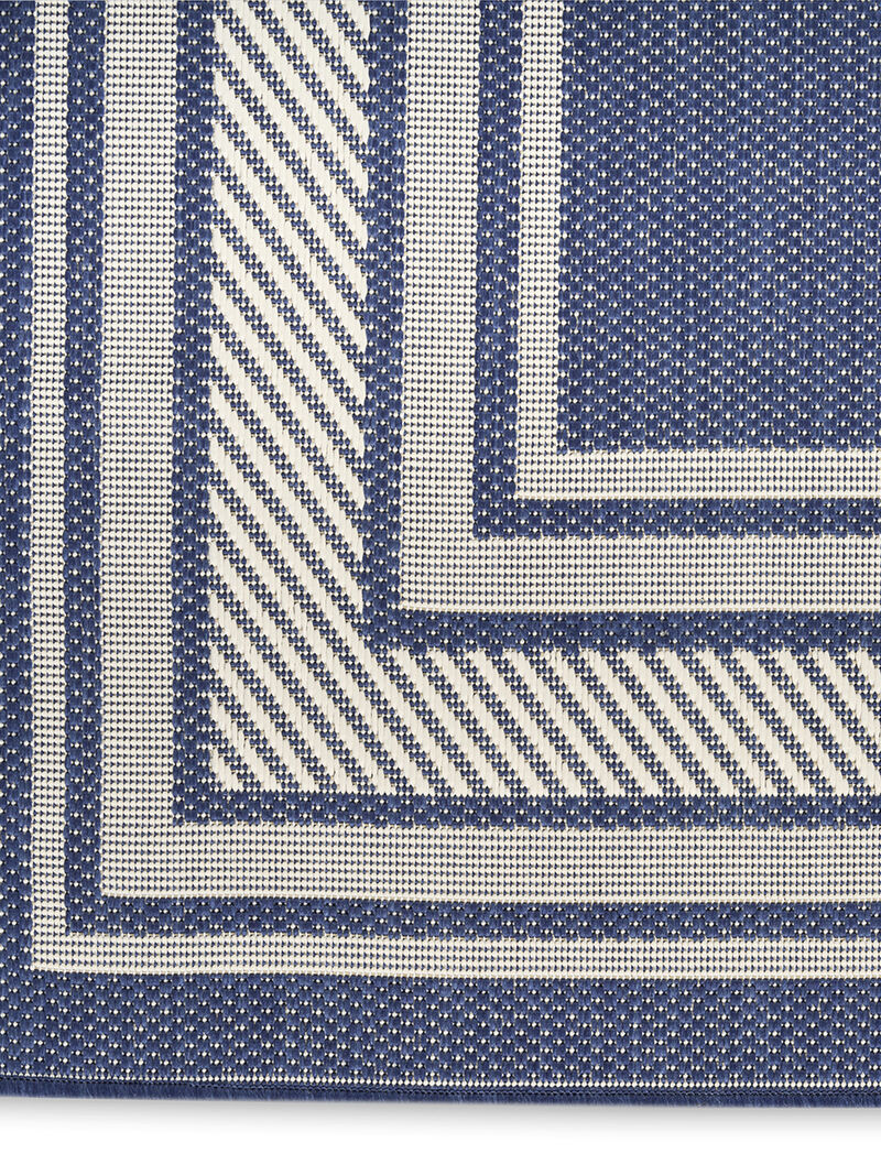 Horizon Indoor/Outdoor HOZ03 Navy 3' x 5' Rug