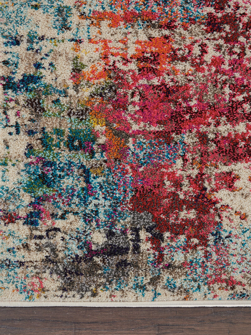 Celestial CES13 Pink/Multicolor 3'11" x 5'11" Rug