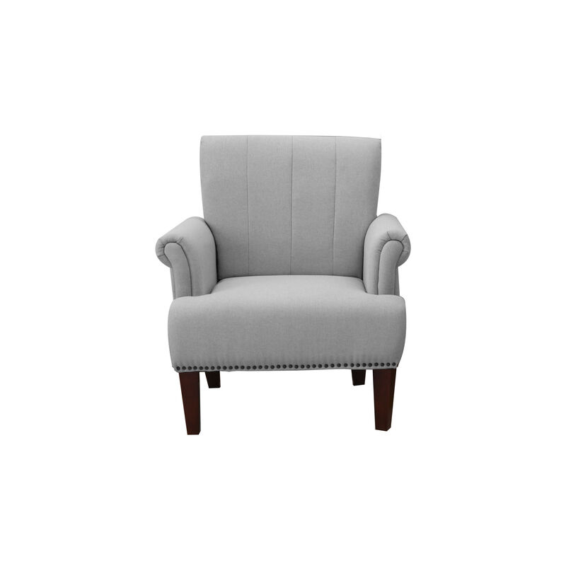 Upholstered Arm Chair with Cushioned Seat for Living Room or Bedroom image number 4
