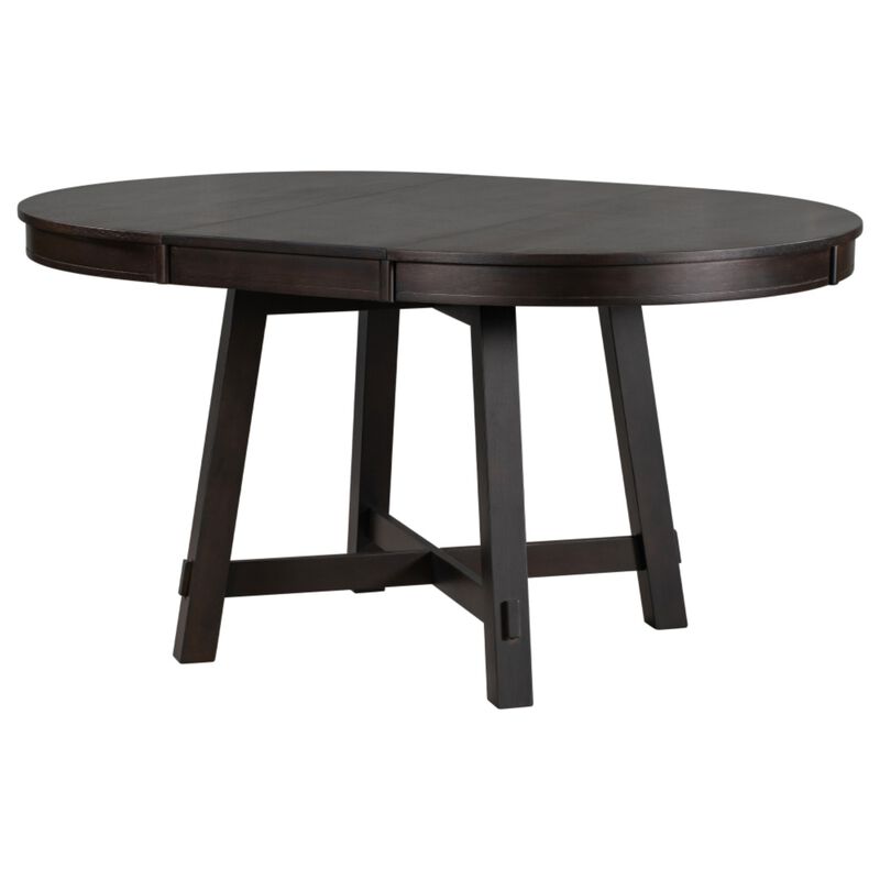 Hoswos Farmhouse Extendable Round Dining Table image number 8