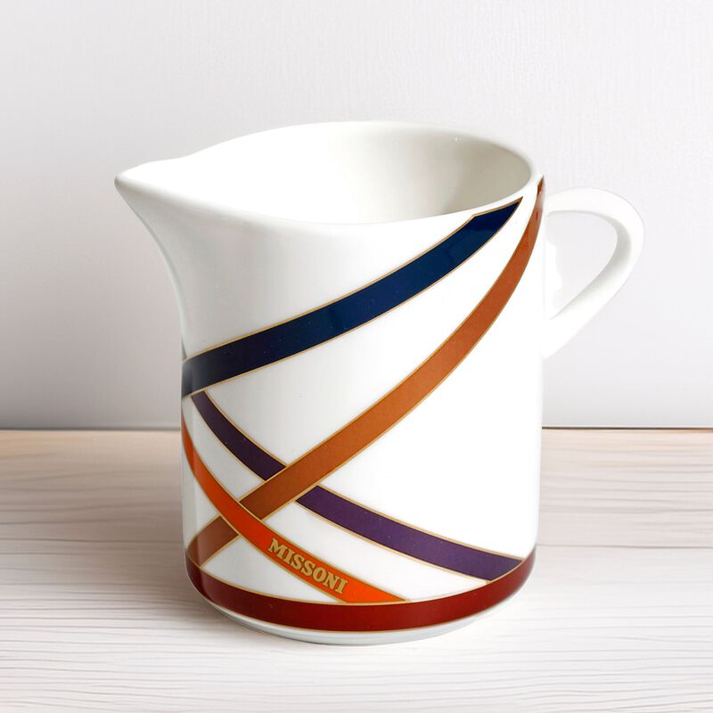 Creamer NASTRI MULTICOLOR, diam. 3.54", H 3.35" image number 2