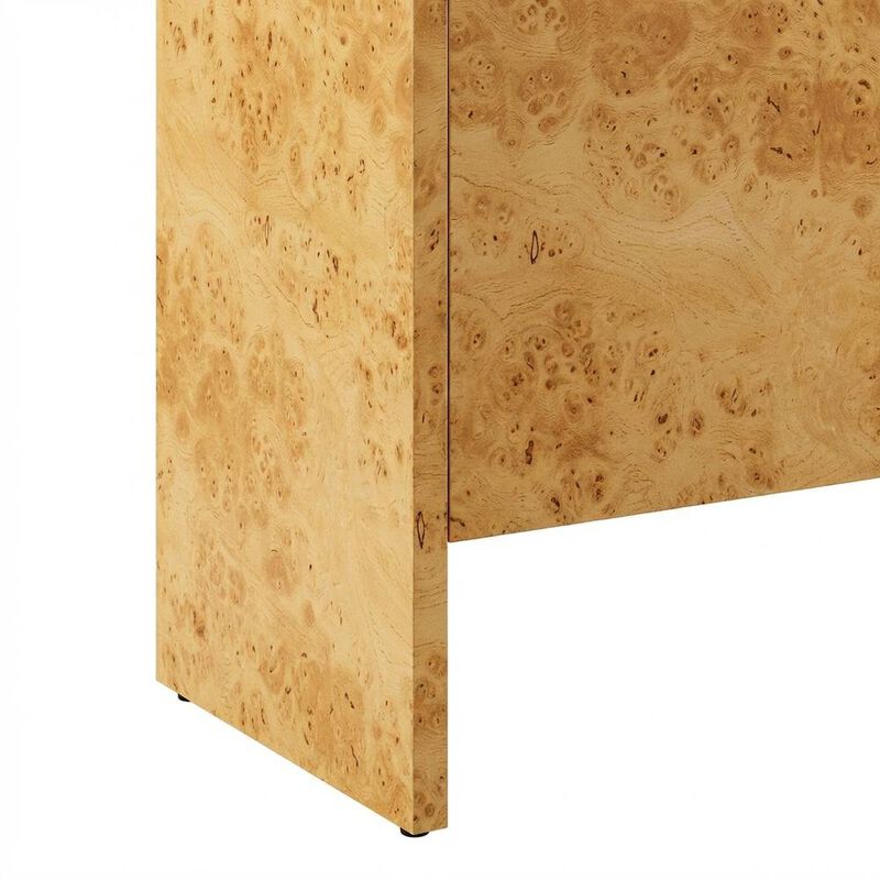 Burl Wood Sideboard with Spacious Storage and Elegant Finish image number 6