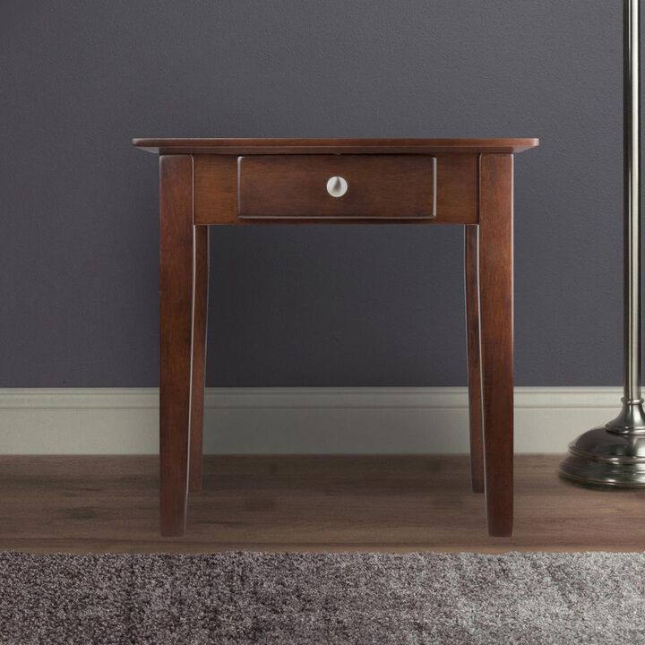Rochester End Table with one Drawer, Shaker