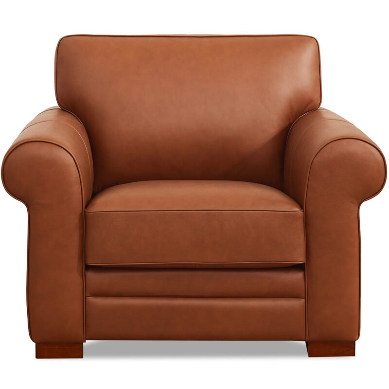 Brookfield Top Grain Leather Chair image number 1