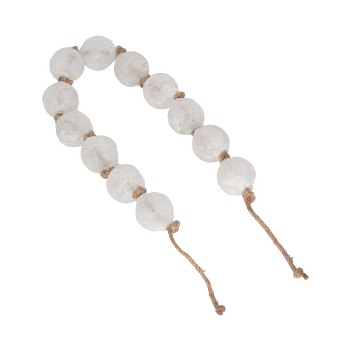 48" Beaded Glass Garland