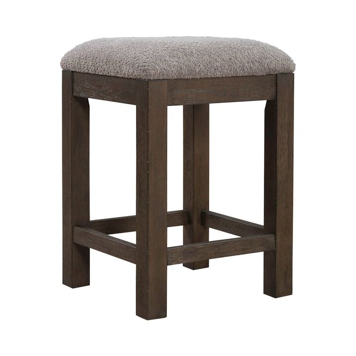 Liberty Furniture Cascade Falls Living Room Upholstered Console Stool - Satin Espresso