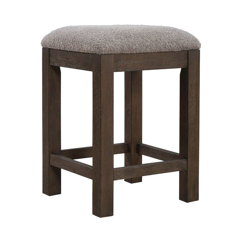 Liberty Furniture Cascade Falls Living Room Upholstered Console Stool - Satin Espresso image number 0