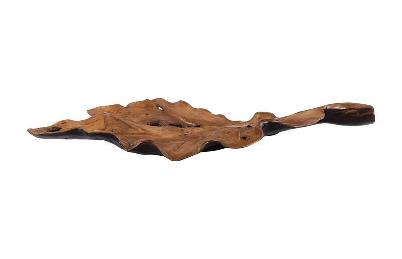 Leaf Bowl Black and Natural
