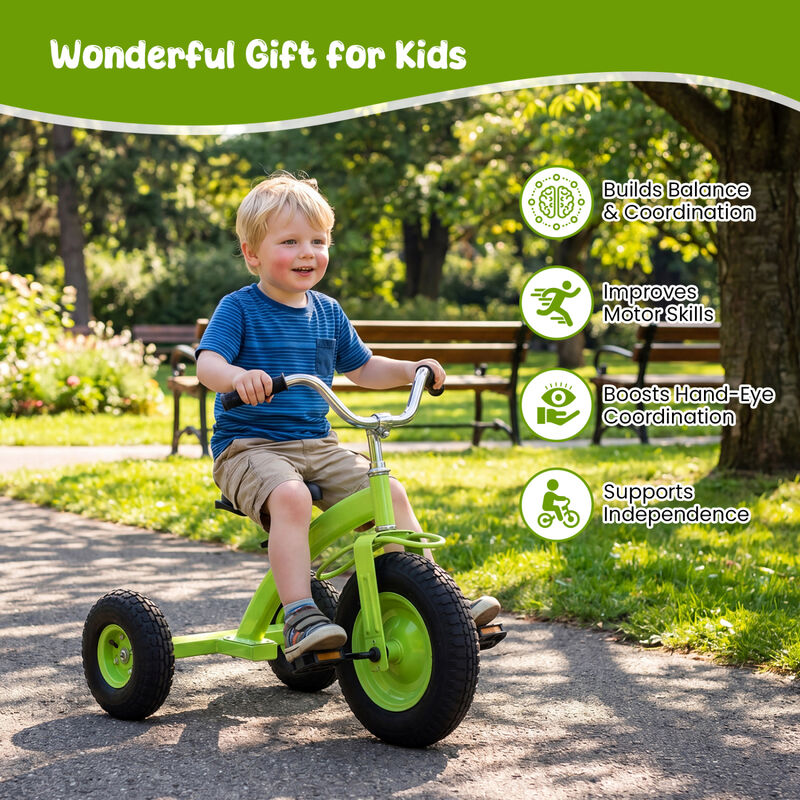 15-Inch Kids Bike with Carbon Steel Frame and Inflatable Rubber Tires image number 5