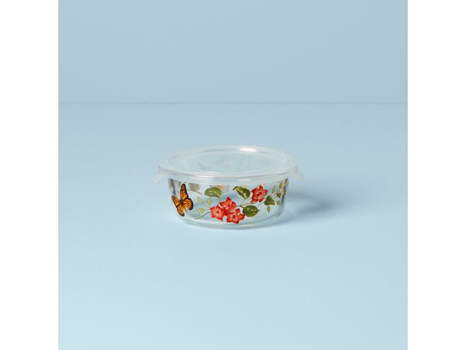 Lenox Butterfly Meadow Small Glass Food Container
