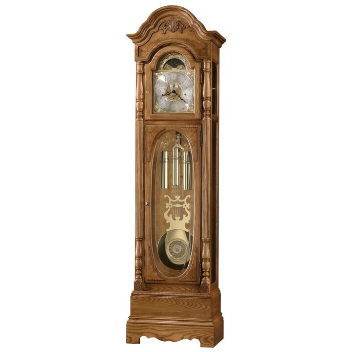 Howard Miller 611044 Howard Miller Schultz Floor Clock 611044 Golden Oak