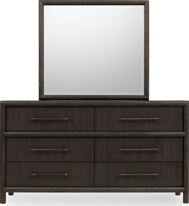 Dorsey Six Drawer Dresser & Mirror