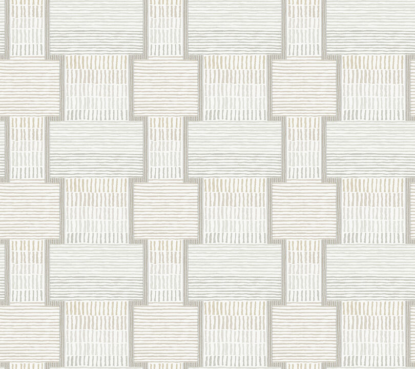 La Broderie Grey Wallpaper