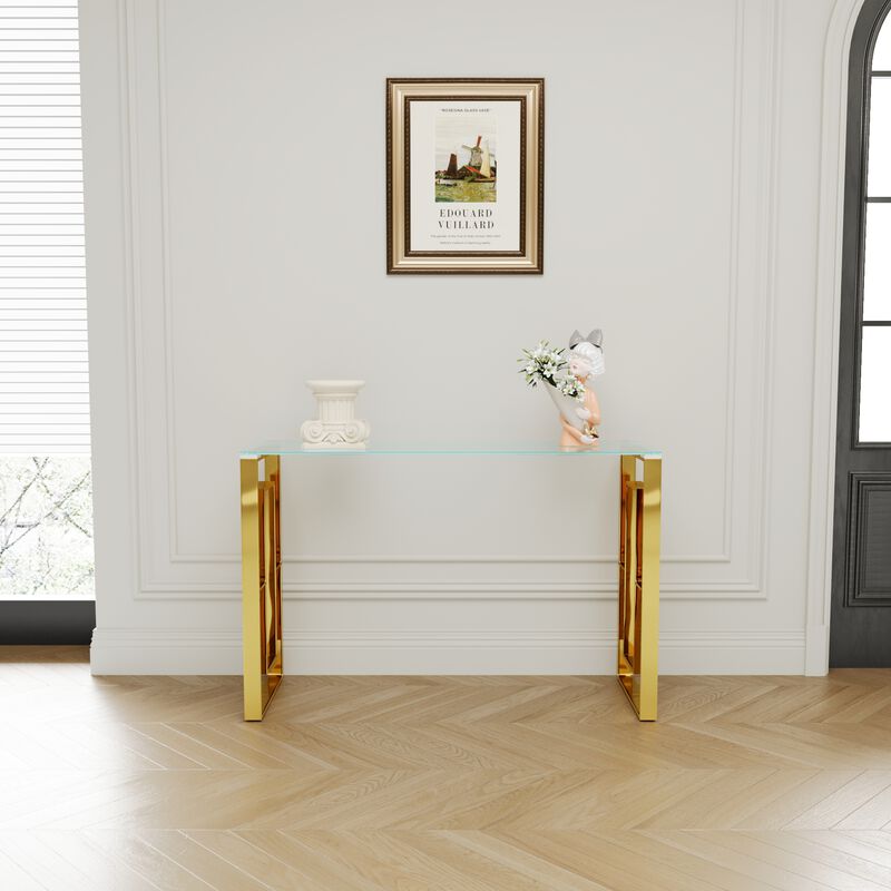Modern console table - Stylish design for living room or entryway