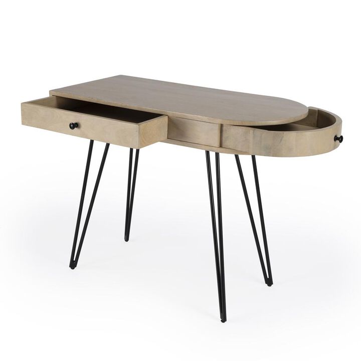 Butler Specialty Sebastopol Reversible 2 Drawer Writing Desk, Natural