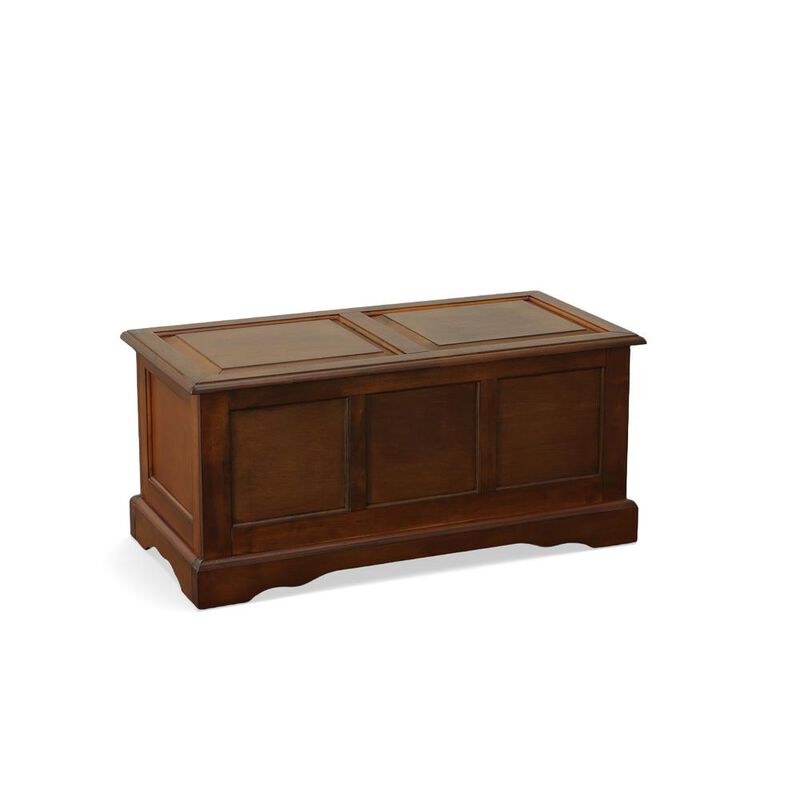Carolina Living Camden Blanket Chest - Chestnut