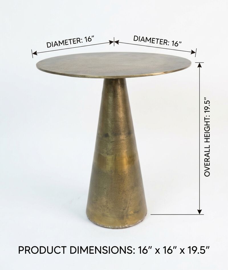 ConeLine Modern Side Table image number 2