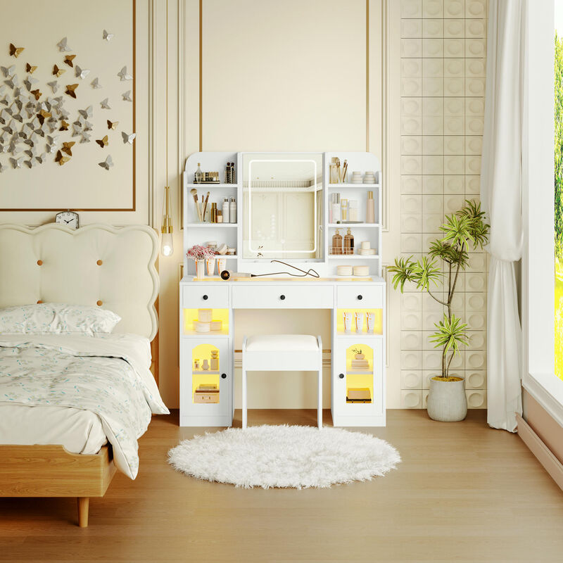 TATEUS Vibral Vanity Desk image number 7