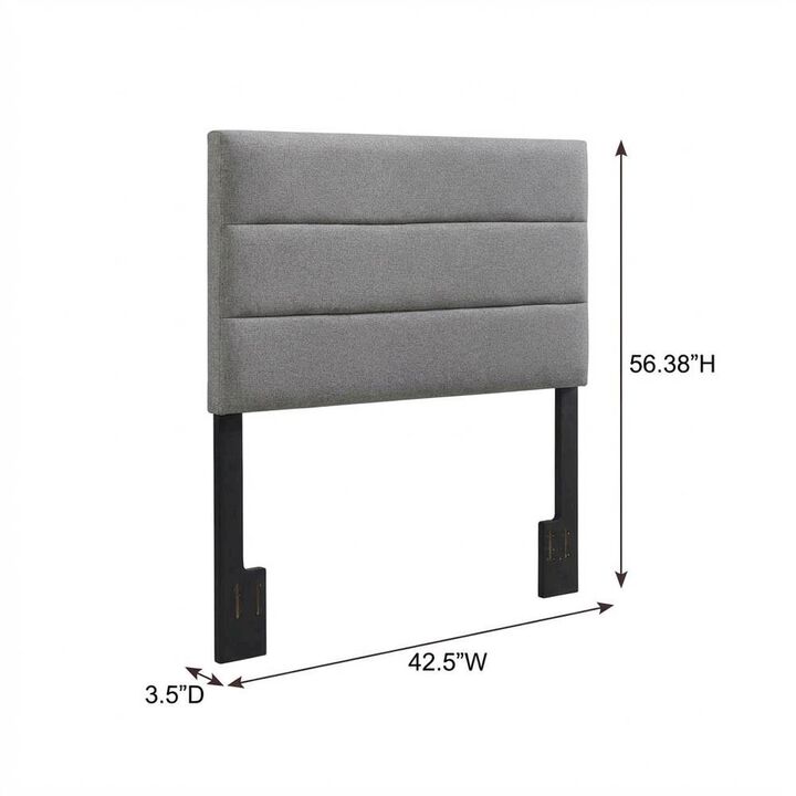 FurniFact Twin Headboard with Durable Finish and Classic Design for Bedroom