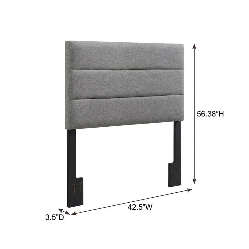 FurniFact Twin Headboard with Durable Finish and Classic Design for Bedroom image number 1