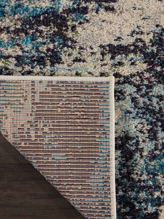 Celestial CES02 Ivory/Blue 9' x 12' Rug