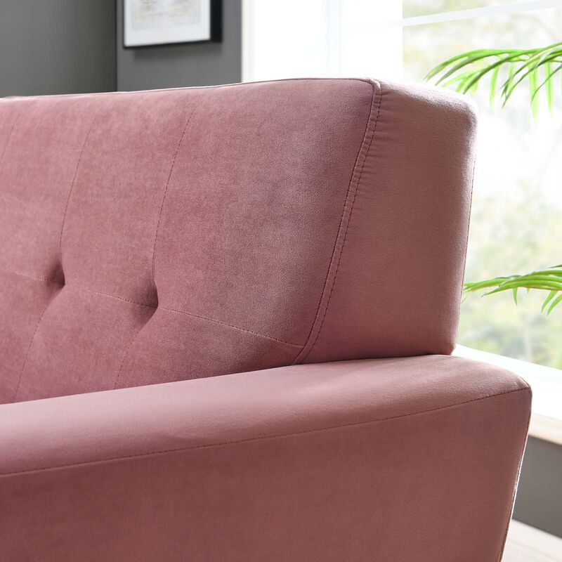 Engage Performance Velvet Armchair image number 5