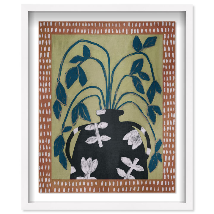 Quiet Growth Floral and Botanical Canvas Print by Oliver Gal