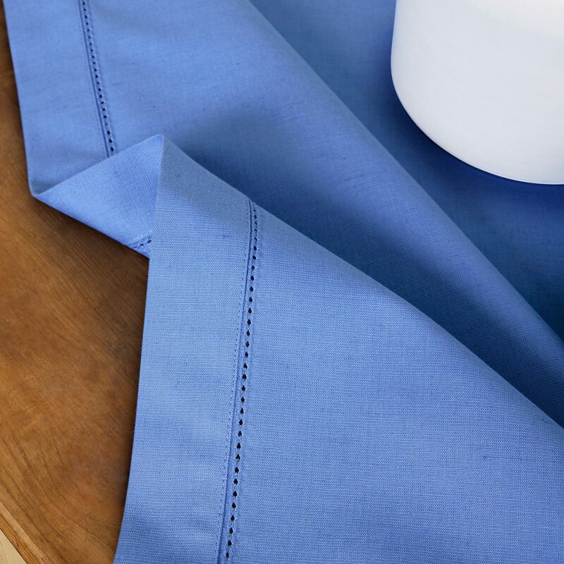 Cotton Linen Table Runner - Cotton Linen Hemstitch image number 4