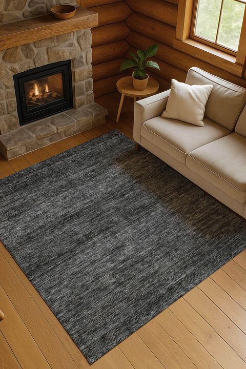 Soft Essentials SE1 Charcoal 9' x 12' Rug