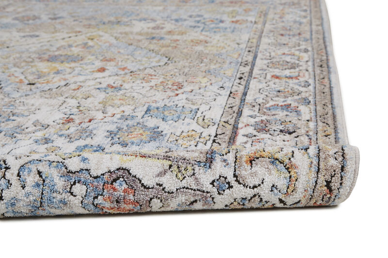 Armant 3905F Taupe/Blue/Gray 6'7" x 9'6" Rug