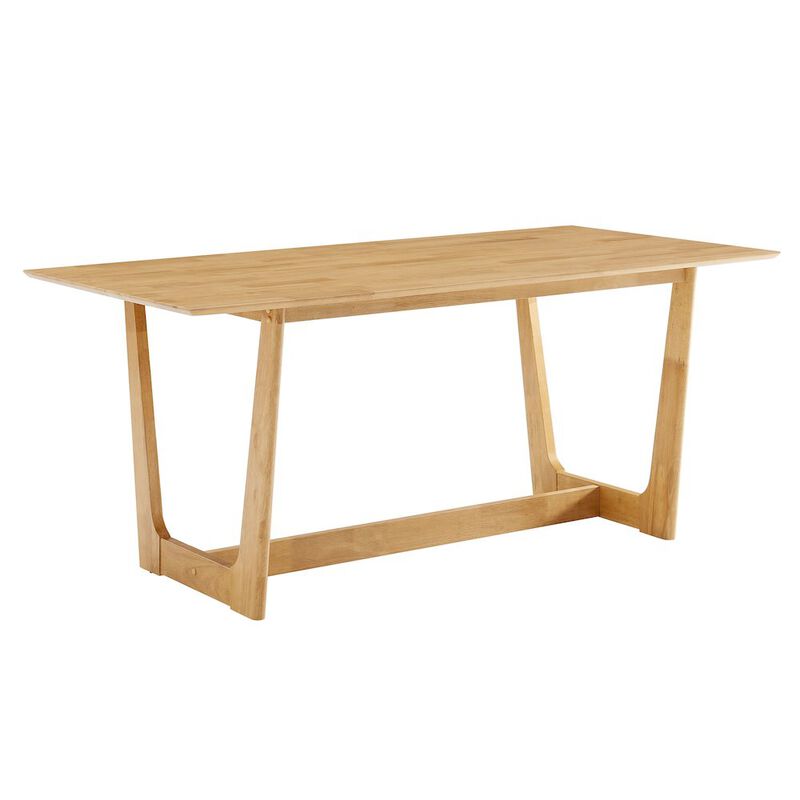 Solara 71" Rectangle Wood Dining Table image number 0