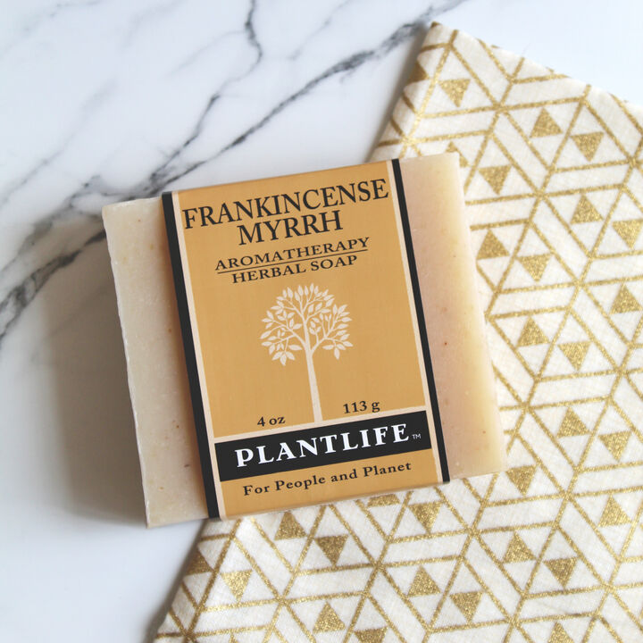 Plantlife Bar Soap - Frankincense Myrrh 2 Pack