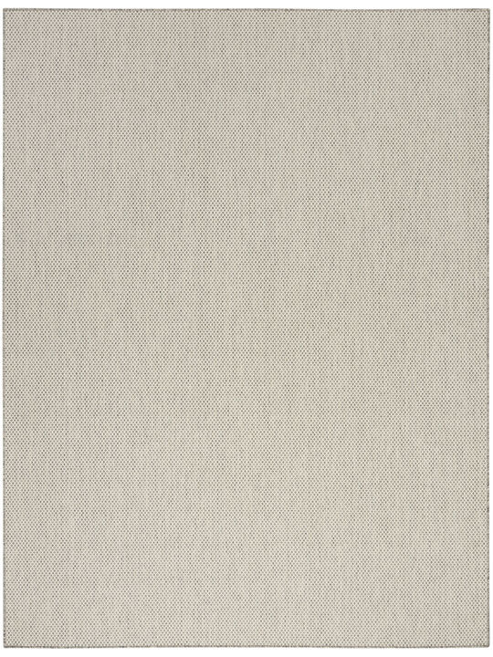 Courtyard COU01 Ivory/Silver 10' x 14' Rug