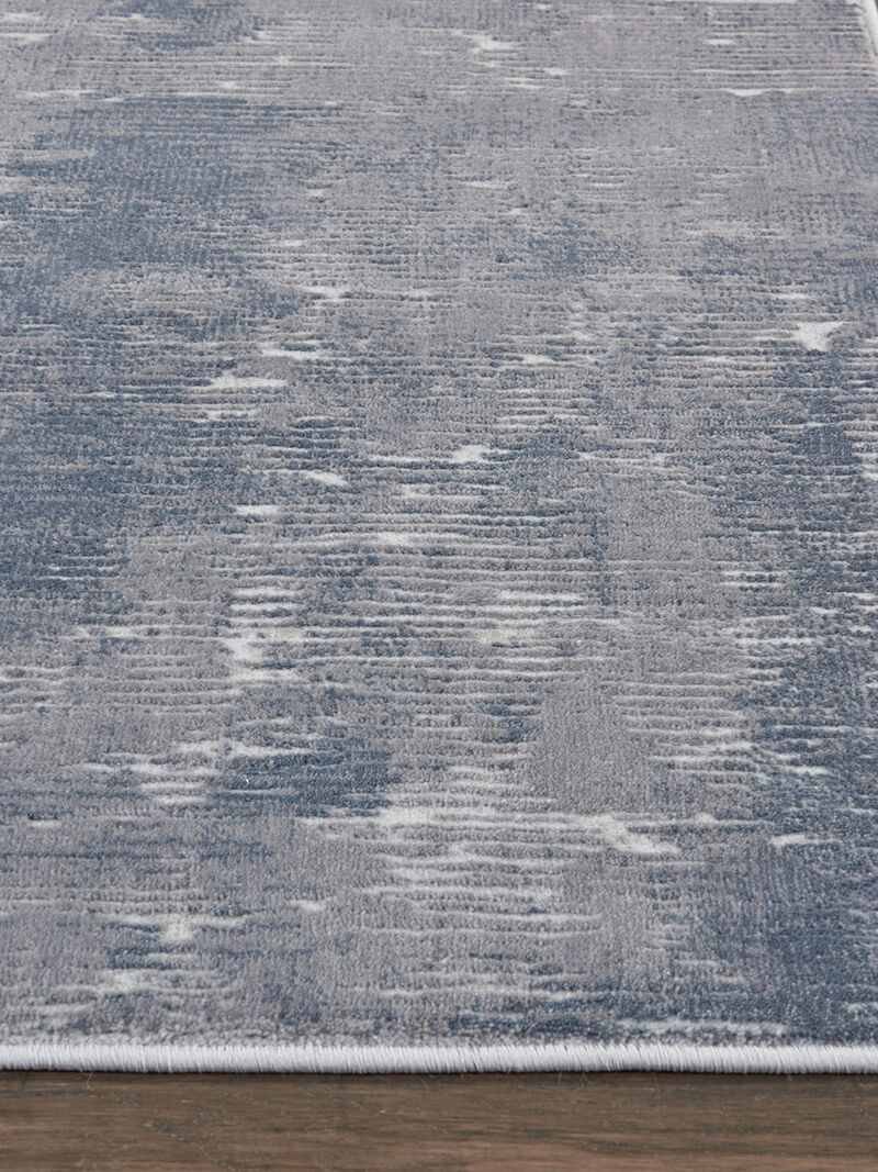 Rustic Textures RUS05 Gray 3'11" x 5'11" Rug