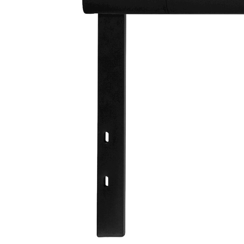 Flash Furniture Tufted Upholstered King Size Headboard in Black Vinyl image number 8