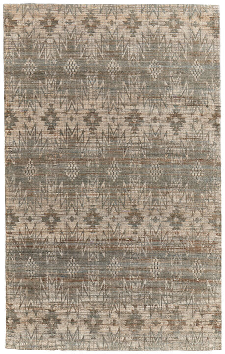HomeRoots Geometric Hand Woven Area Rug