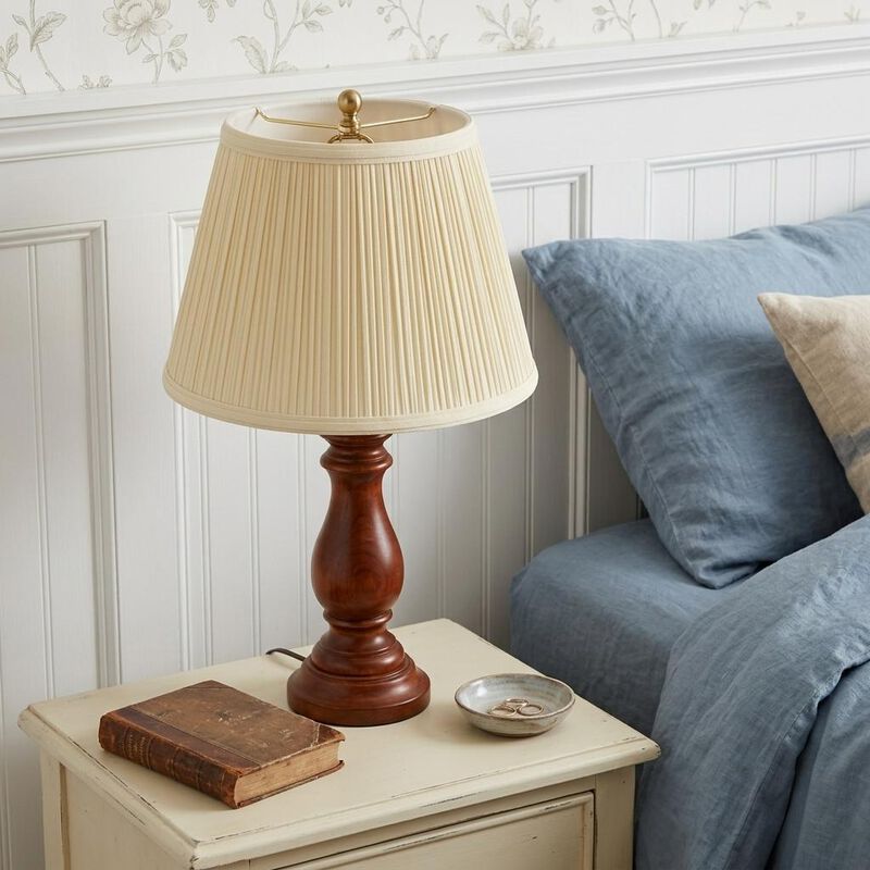 HomeRoots 19" Ivory Empire Slanted Broadcloth Lampshade image number 1