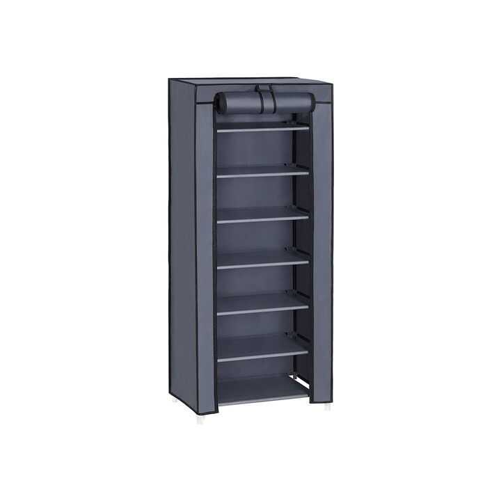 Hivvago 7-Tier Shoe Storage Cabinet