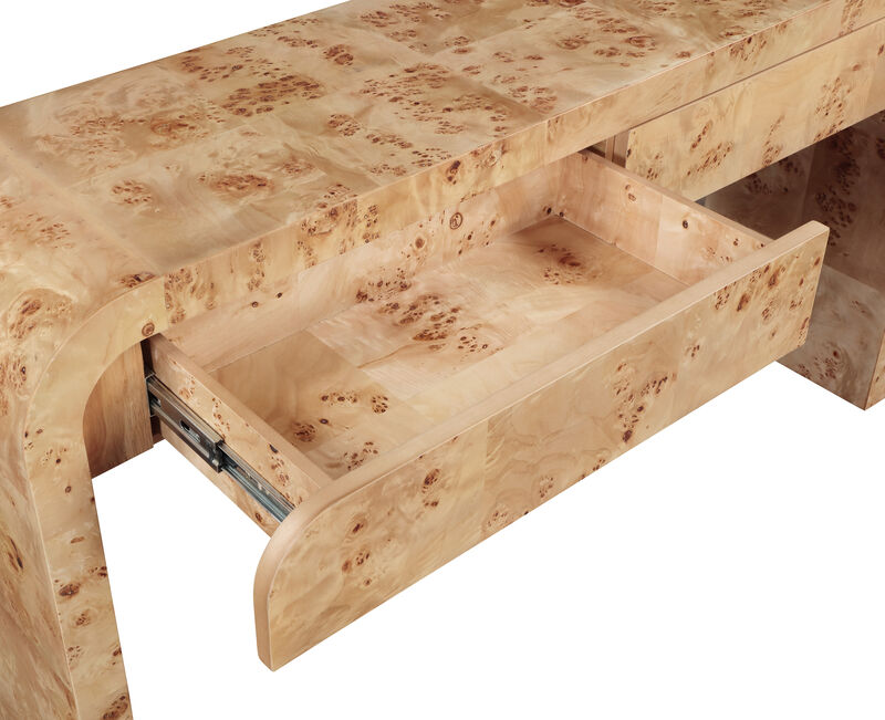 Meridian Furniture Cresthill Natural Ash Console Table