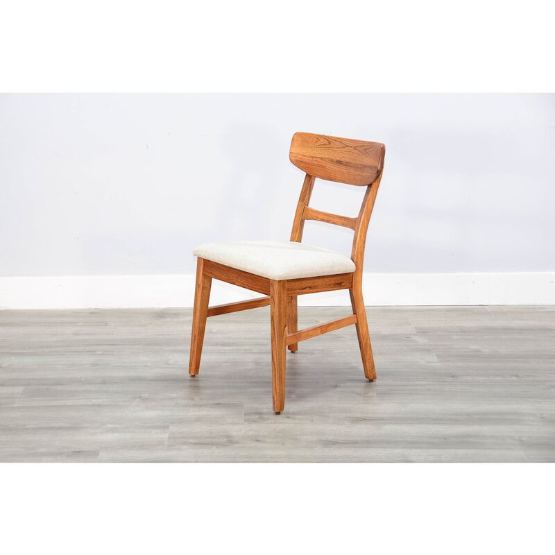 Sunny Designs Dining Chair, Cushion Seat (Set of 2), Walnut image number 3