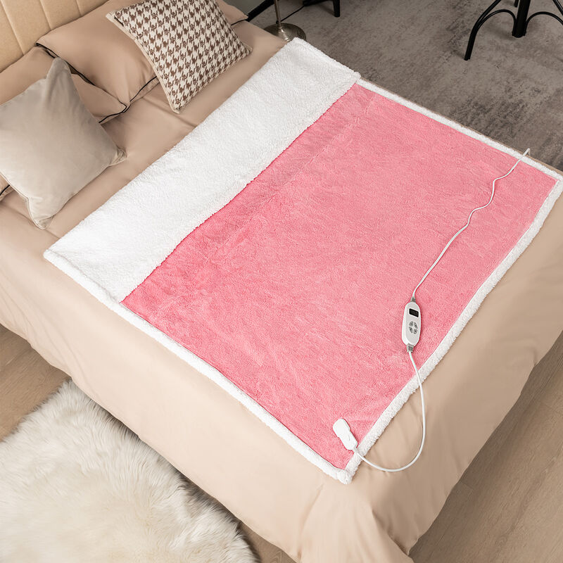 Electric Heated Blanket Throw with 10 Heat Settings