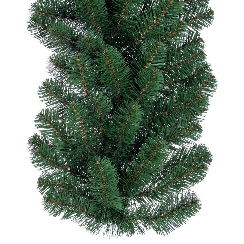 Vickerman 9' x 18" Oregon Fir Artificial Christmas Garland, Unlit - Faux Fir Christmas Garland - Indoor Seasonal Home Decor image number 2