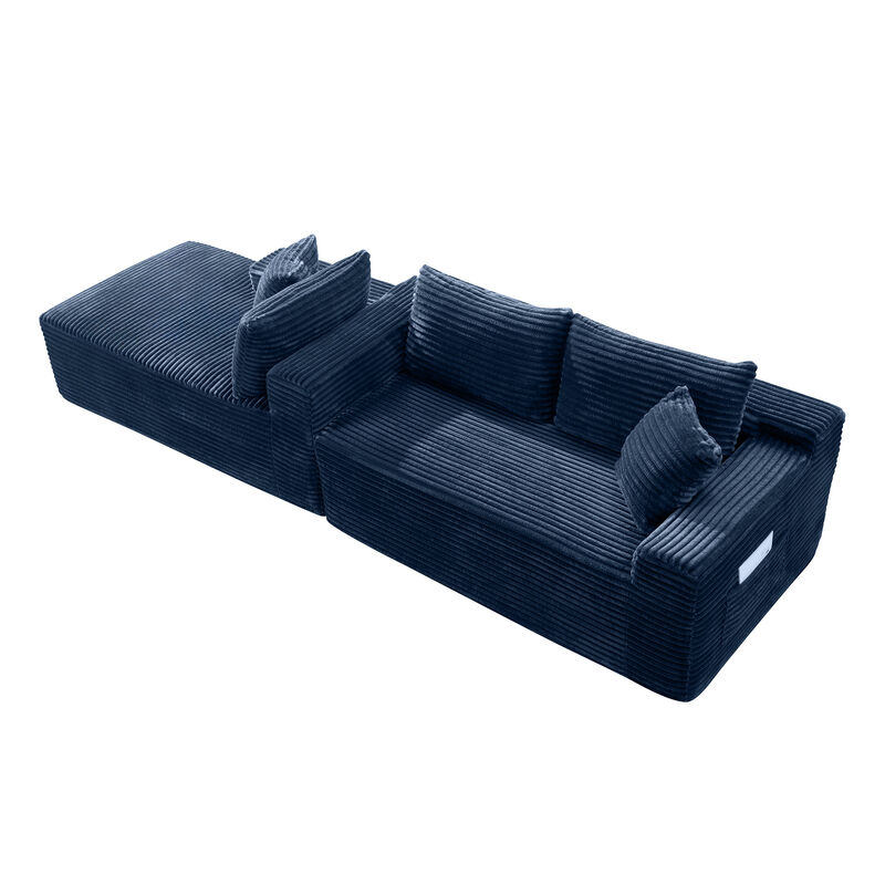Vulkbu 106.3" L-Shape Chaise Sectional image number 3