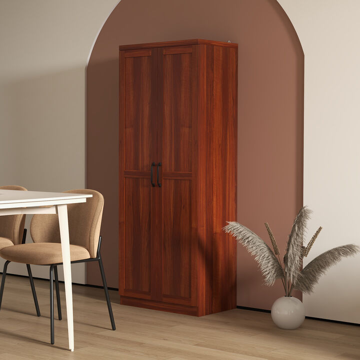 Hivvago Pantry Cabinet with 5-Tier and Adjustable Shelving