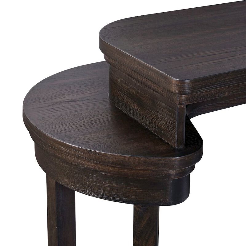 Liberty Furniture 4 Pc Console Table Set - 3 Upholstered Stools, AC USB Charging Station image number 6