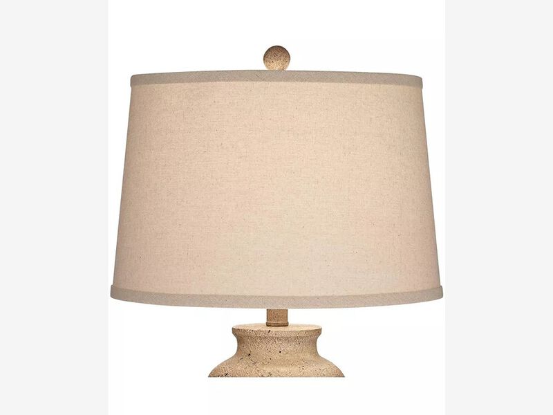 Regency Hill 25 1/2" High Farmhouse Rustic Coastal Country Cottage Table Lamps Set of 2 image number 4