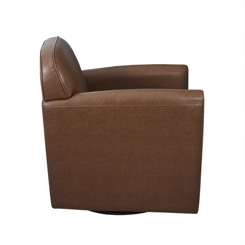 Archer Faux Leather 360 Degree Swivel ARMCHAIR