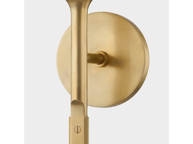 Brewster Brass Wall Sconce image number 2